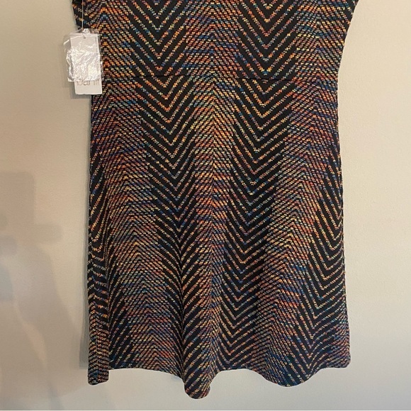 Bar III Black and Multi Colored Dress Size Medium NWT - Picture 9 of 15